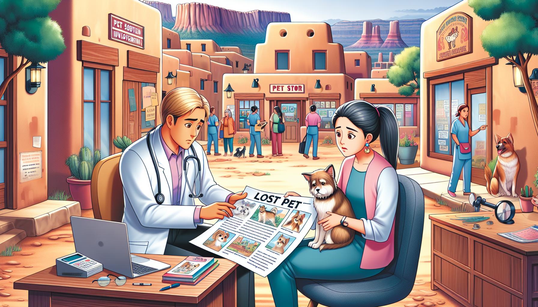 Finding Your Lost Pet in Pueblo: Collaborate with Vets & Shops
